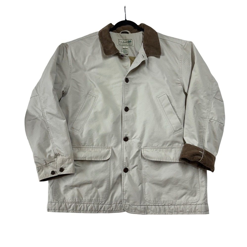 LL Bean Barn Chore Jacket Men's Size XXL Coat Thinsulate Quilted Lined OWY20
